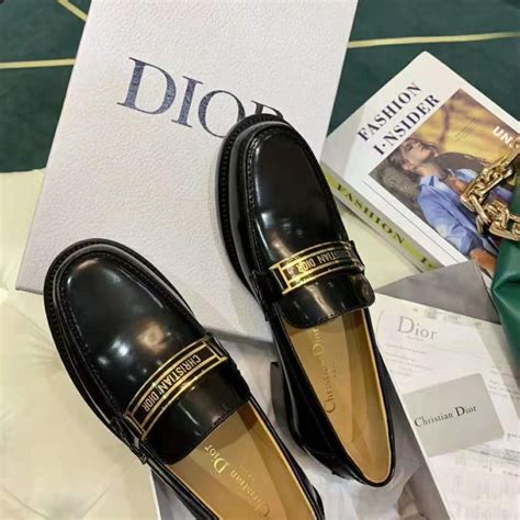 dior women loafer|christian dior women's flats.